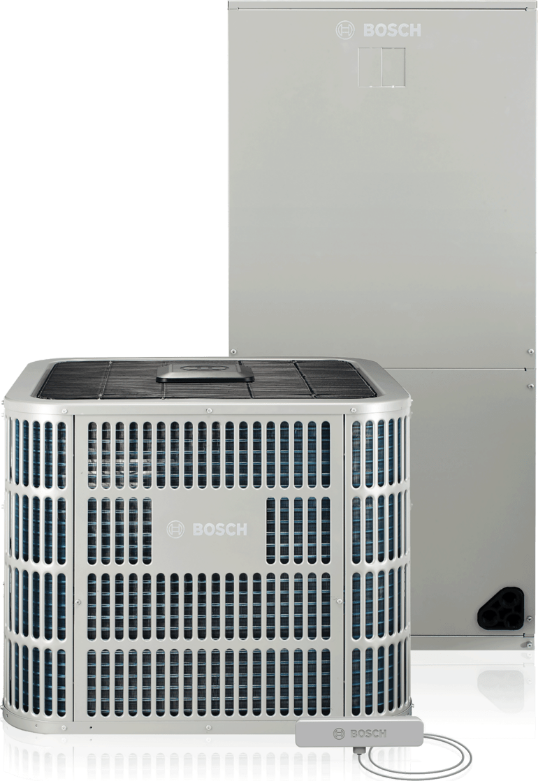 Bosch IDS Premium Connected (BOVD-36HDN1-M20G + BVA-24WN1-M20) — Inverter Ducted Split (IDS) Heat Pump, central system